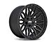 ATW Off-Road Wheels Nile All Satin Black Wheel; 20x9 (84-01 Jeep Cherokee XJ)