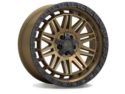 ATW Off-Road Wheels Yukon Satin Sand Bronze Wheel; 20x10 (84-01 Jeep Cherokee XJ)