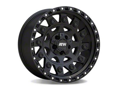 ATW Off-Road Wheels Congo All Satin Black Wheel; 20x10; -18mm Offset (76-86 Jeep CJ7)