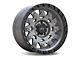 ATW Off-Road Wheels Congo Sand Gunmetal with Black Lip Wheel; 20x10; -18mm Offset (76-86 Jeep CJ7)