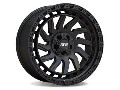 ATW Off-Road Wheels Culebra All Satin Black Wheel; 20x10; -18mm Offset (76-86 Jeep CJ7)