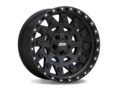 ATW Off-Road Wheels Congo All Satin Black Wheel; 20x10; -18mm Offset (18-24 Jeep Wrangler JL)