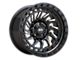 ATW Off-Road Wheels Culebra Gloss Black with Milled Spokes Wheel; 20x9 (07-18 Jeep Wrangler JK)