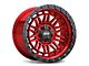 ATW Off-Road Wheels Yukon Candy Red Wheel; 17x9; -12mm Offset (07-18 Jeep Wrangler JK)