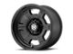 ATX Series Chamber II Satin Black 6-Lug Wheel; 17x9; 18mm Offset (03-09 4Runner)