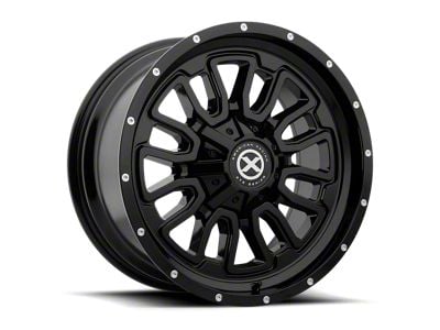 ATX Series AX203 Gloss Black 6-Lug Wheel; 20x9; 18mm Offset (04-15 Titan)
