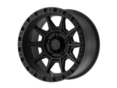 ATX Series AX202 Cast Iron Black 6-Lug Wheel; 18x9; 0mm Offset (05-21 Frontier)