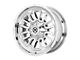 ATX Series AX203 PVD Chrome 6-Lug Wheel; 17x8; 20mm Offset (05-21 Frontier)