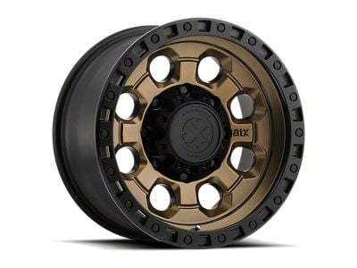 ATX Series AX201 Matte Bronze with Black Lip 5-Lug Wheel; 16x8; 0mm Offset (05-15 Tacoma)