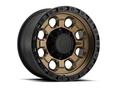 ATX Series AX201 Matte Bronze with Black Lip 6-Lug Wheel; 18x9; 0mm Offset (05-15 Tacoma)