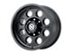 ATX Series Mojave II Satin Black 6-Lug Wheel; 17x8; 0mm Offset (05-15 Tacoma)