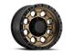 ATX Series AX201 Matte Bronze with Black Lip 6-Lug Wheel; 18x9; 0mm Offset (22-24 Bronco Raptor)