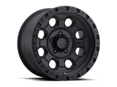 ATX Series AX201 Cast Iron Black Wheel; 16x8; 0mm Offset (84-01 Jeep Cherokee XJ)