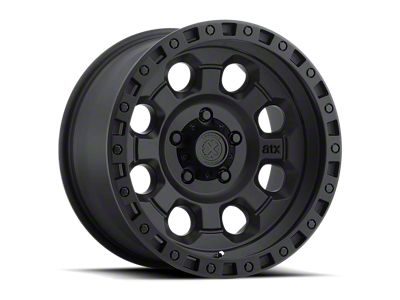 ATX Series AX201 Cast Iron Black Wheel; 15x10; -44mm Offset (84-01 Jeep Cherokee XJ)