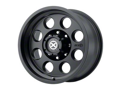 ATX Series Mojave II Satin Black Wheel; 15x10; -43mm Offset (84-01 Jeep Cherokee XJ)