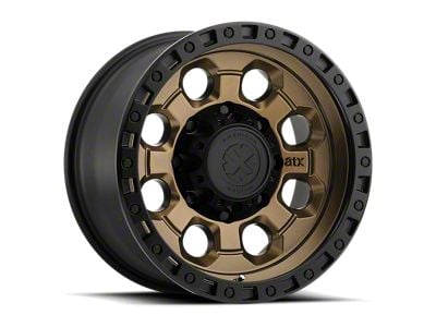 ATX Series AX201 Matte Bronze with Black Lip Wheel; 18x9 (20-24 Jeep Gladiator JT)