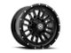 ATX Series AX203 Gloss Black Wheel; 17x8; 0mm Offset (20-24 Jeep Gladiator JT)