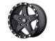 ATX Series Ravine Textured Black Wheel; 17x9; -12mm Offset (99-04 Jeep Grand Cherokee WJ)