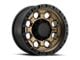 ATX Series AX201 Matte Bronze with Black Lip Wheel; 18x9; 35mm Offset (99-04 Jeep Grand Cherokee WJ)