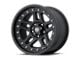 ATX Series Cornice Textured Black Wheel; 17x9; -12mm Offset (99-04 Jeep Grand Cherokee WJ)