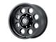 ATX Series Mojave II Satin Black Wheel; 17x8; 0mm Offset (93-98 Jeep Grand Cherokee ZJ)