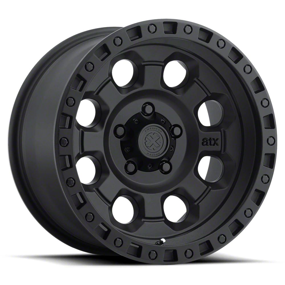 ATX Series Jeep Wrangler AX201 Cast Iron Black Wheel; 18x9 ...