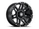 ATX Series Yukon Cast Iron Black Wheel; 17x8.5; 0mm Offset (07-18 Jeep Wrangler JK)