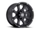 ATX Series Ledge Textured Black Wheel; 15x8 (97-06 Jeep Wrangler TJ)