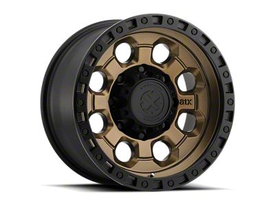 ATX Series AX201 Matte Bronze with Black Lip 6-Lug Wheel; 18x9; 0mm Offset (22-24 Tundra)