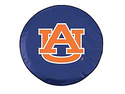 Auburn University Spare Tire Cover; Navy (66-18 Jeep CJ5, CJ7, Wrangler YJ, TJ & JK)