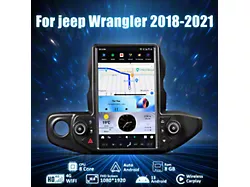 AUCAR 13.60-Inch Android Head Unit Radio GPS Navigation (18-21 Jeep Wrangler JL)