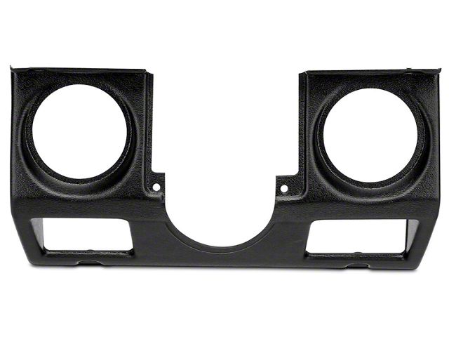 Auto Meter Direct Fit Tach/Speed Gauge Cluster Bezel (87-95 Jeep Wrangler YJ)