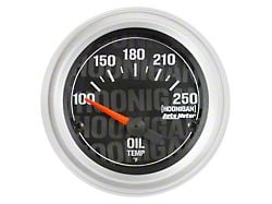 Auto Meter Hoonigan Series 2-1/16-Inch Oil Temperature Gauge; 100-250 Fahrenheit (Universal; Some Adaptation May Be Required)