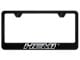 Autogold HEMI Slant License Plate Frame; Chrome (Universal; Some Adaptation May Be Required)