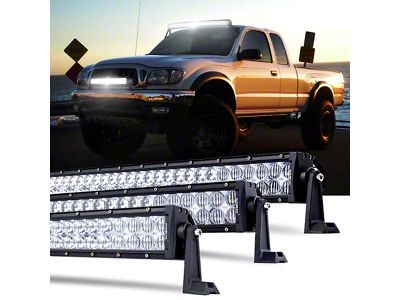 Auxbeam 50-Inch 5D Series Straight LED Light Bar; Combo Beam (Universal; Some Adaptation May Be Required)