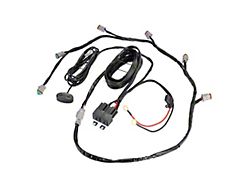 Auxbeam 6-LED Pod Light Power Wiring Harness Kit with 3-Pin DT Plugs