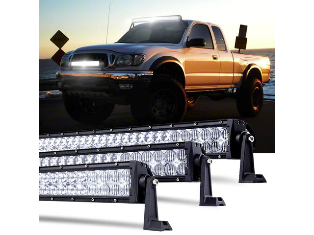 Auxbeam 22-Inch 5D Series Curved LED Light Bar; Combo Beam (Universal; Some Adaptation May Be Required)