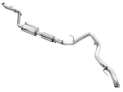 AWE 0FG Single Exhaust System with Bashguard; Side Exit (24-25 Tacoma)