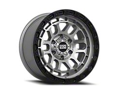 AXD Offroad AS4 Titanium with Black Lip 6-Lug Wheel; 20x9; 0mm Offset (04-15 Titan)