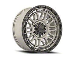 AXD Offroad AS6 Titanium with Black Lip 6-Lug Wheel; 18x9; 0mm Offset (21-25 Bronco, Excluding Raptor)