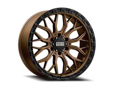 AXD Offroad AS1 Satin Bronze with Black Lip 6-Lug Wheel; 20x9; 0mm Offset (16-24 Titan XD)