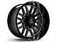 Axe Wheels Hades Gloss Black Milled 6-Lug Wheel; 20x10; -19mm Offset (03-09 4Runner)