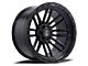 Axe Wheels Icarus Satin Black 6-Lug Wheel; 20x9.5; 15mm Offset (03-09 4Runner)