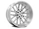 Axe Wheels Atlas Silver 6-Lug Wheel; 24x12; -44mm Offset (04-15 Titan)