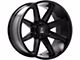 Axe Wheels Atremis Satin Black 6-Lug Wheel; 20x9.5; 15mm Offset (04-15 Titan)