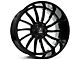 Axe Wheels Chronus Gloss Black 6-Lug Wheel; 22x12; -44mm Offset (04-15 Titan)