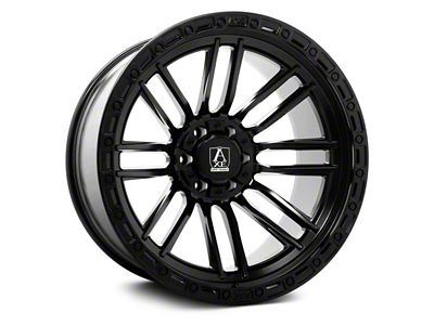 Axe Wheels Icarus Satin Black 6-Lug Wheel; 20x10; -19mm Offset (04-15 Titan)