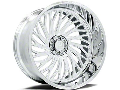 Axe Wheels AF10 Forged Fully Polished 6-Lug Wheel; Right Directional; 22x12; -44mm Offset (05-15 Tacoma)