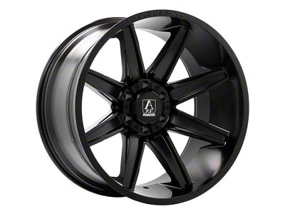 Axe Wheels Atremis Gloss Black Milled 6-Lug Wheel; 20x10; -19mm Offset (05-15 Tacoma)