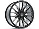 Axe Wheels Atlas Gloss Black Milled 6-Lug Wheel; 22x9.5; 20mm Offset (10-24 4Runner)